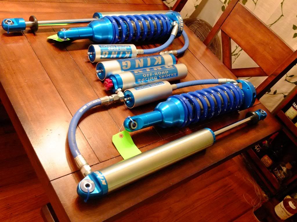 12" Kings 2.5" Internal Bypass with Comp adjuster (pair) Bay Area, ca